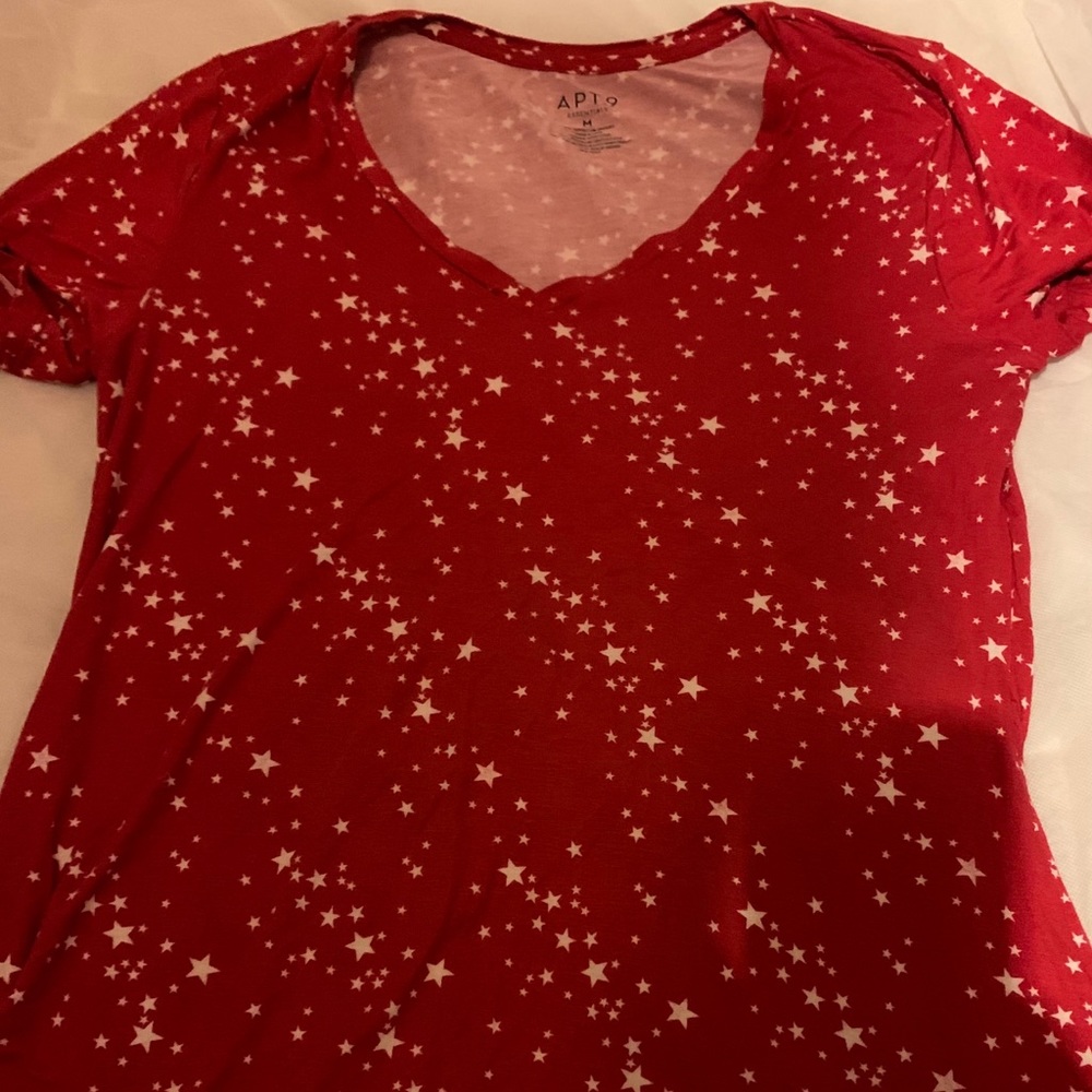 V Neck  Tee